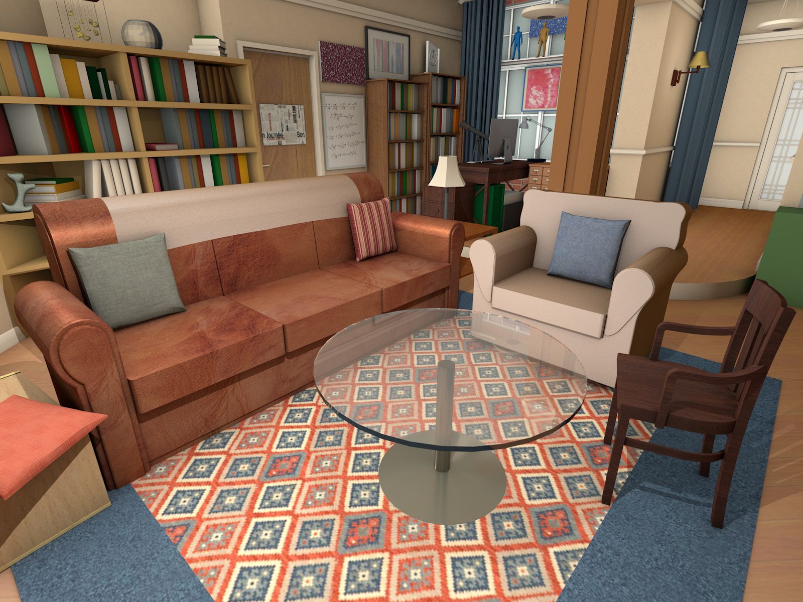 The Big Bang Theory Virtual Apartment