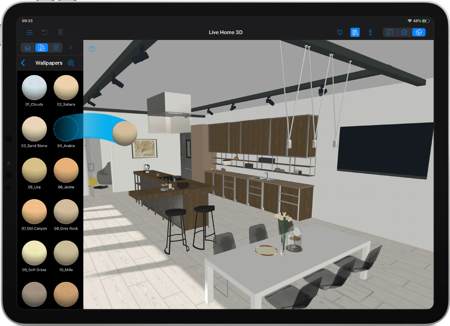 AI in Interior Design Live Home 3D