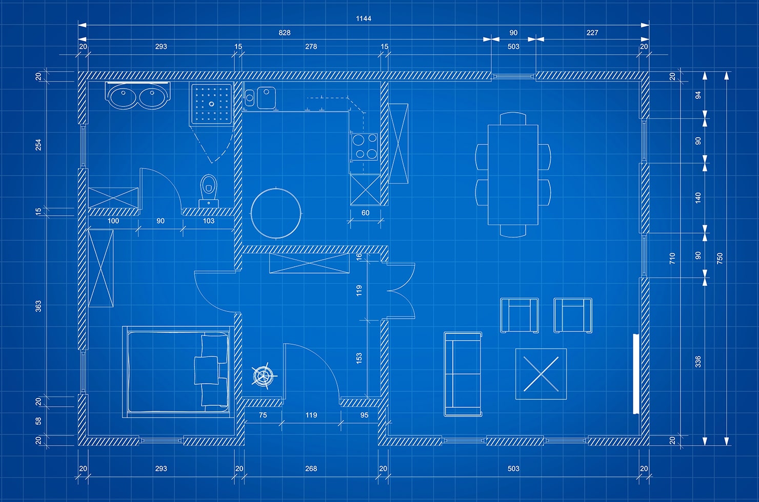 Smart floor plan layout