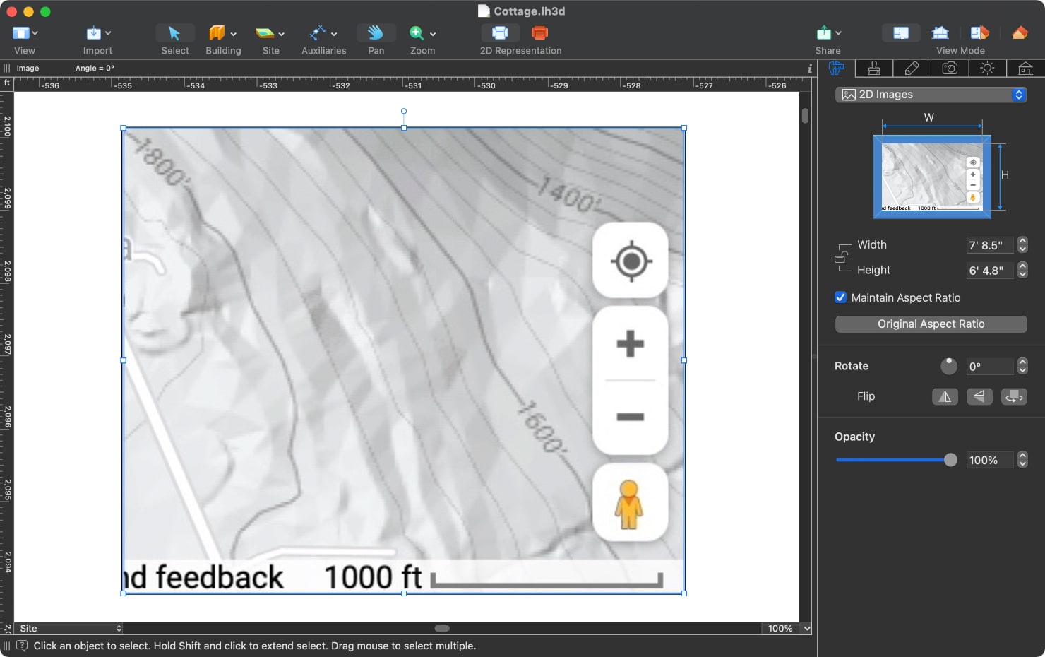 live home 3d terrain