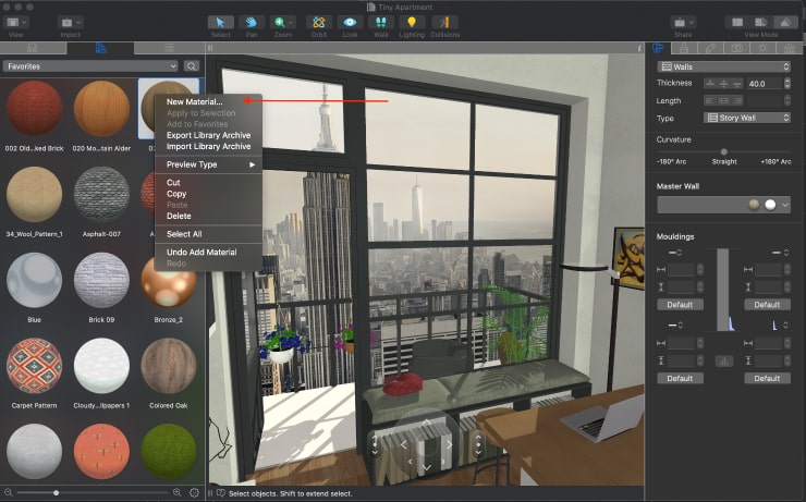 How to Create a Custom View From the Window – Live Home 3D