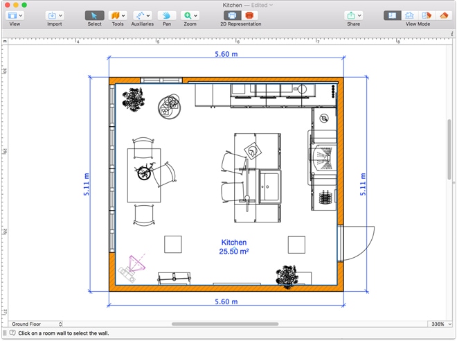 Ella Home Ideas: Floor Plan Kitchen Planner : Kitchen Layout Design