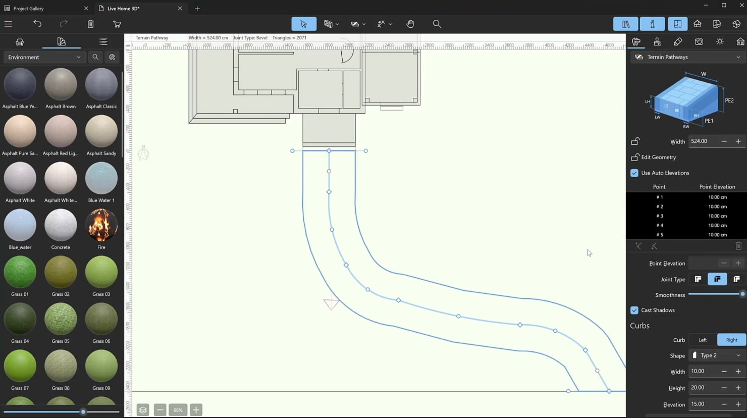 A screenshot illustrating the process of adding a pathway.
