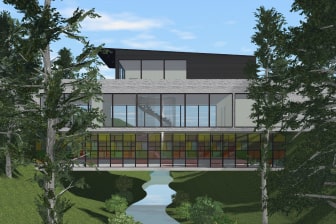 A house project created in Live Home 3D for iOS / iPadOS.