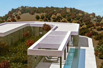A house project created in Live Home 3D for Mac.