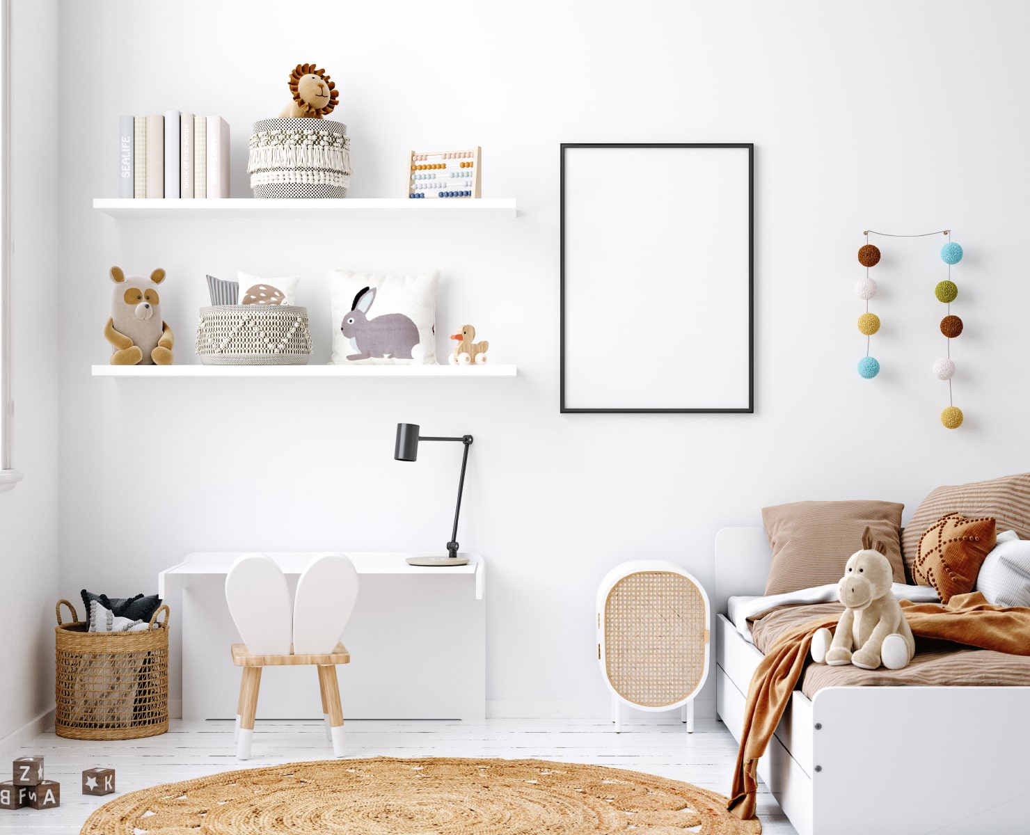 Minimalist kids hot sale room