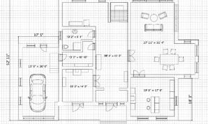 A floor plan created in Live Home 3D