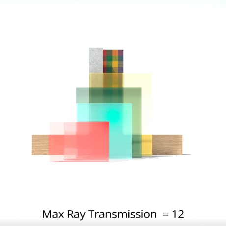 The image rendered with Cycles in Live Home 3D for Mac with Max Ray Transmission set at 12.