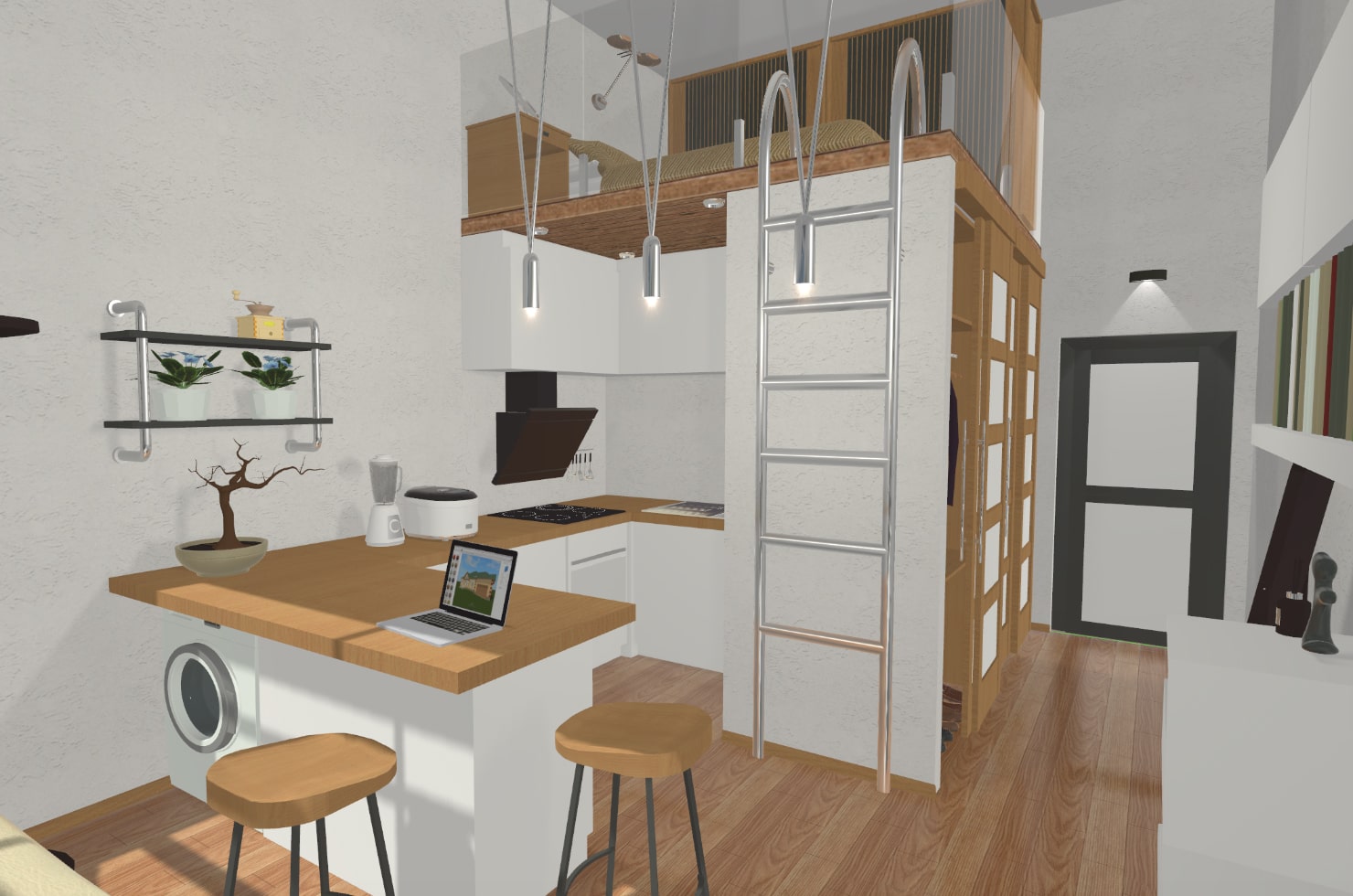 Space Saving Furniture — Live Home 3D