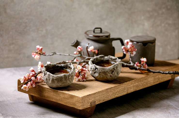 The perfection of tea cups is not as important as the ceremony itself.