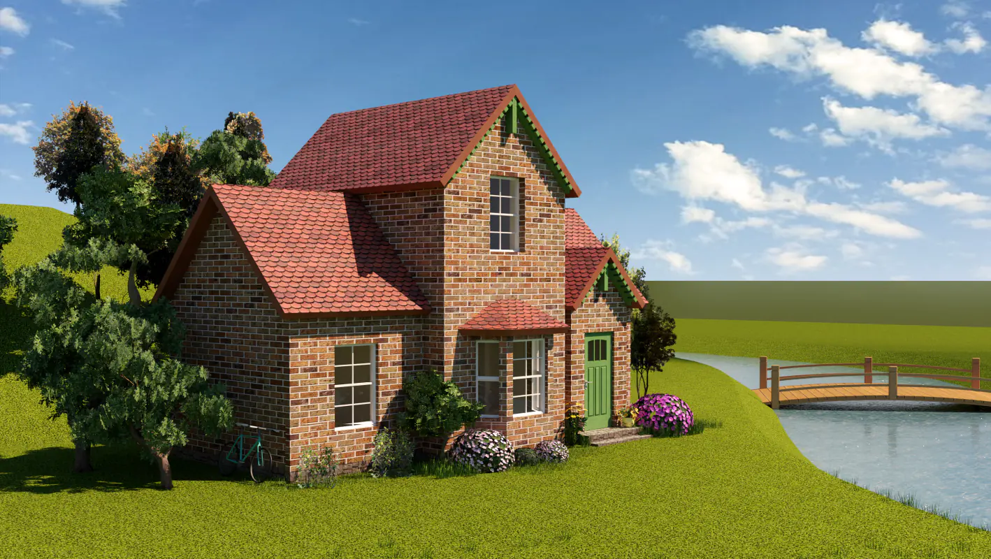 50 Houses Pack Example