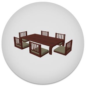Asian Style Furniture Extras Pack icon.
