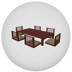 Asian Style Furniture Extras Pack icon.