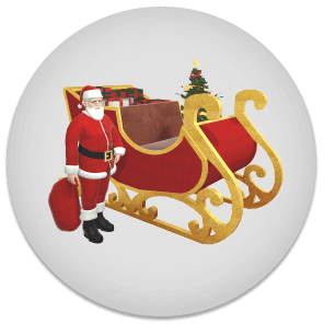 Christmas Decorations Extras Pack icon.