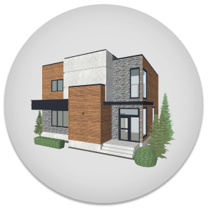 Contemporary Houses Extras Pack icon.