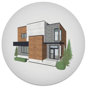 Contemporary Houses Extras Pack icon.