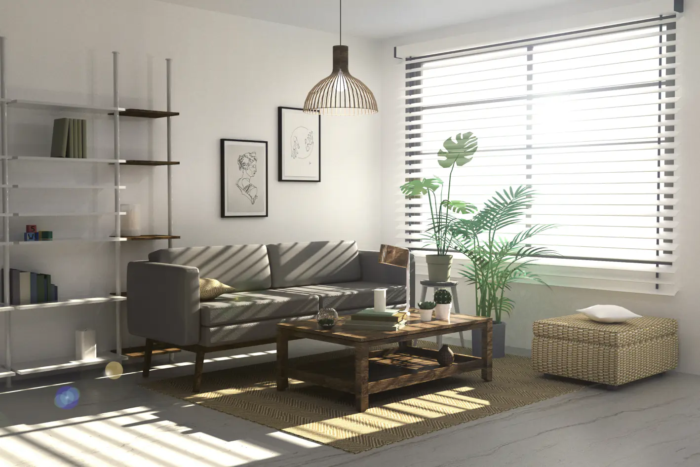 Scandinavian Style Furniture Example