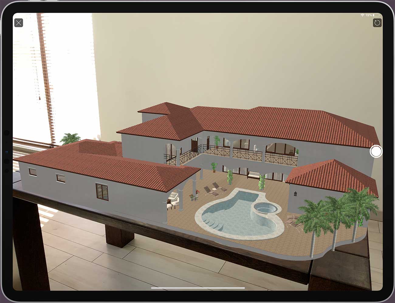 AR home design project at scale