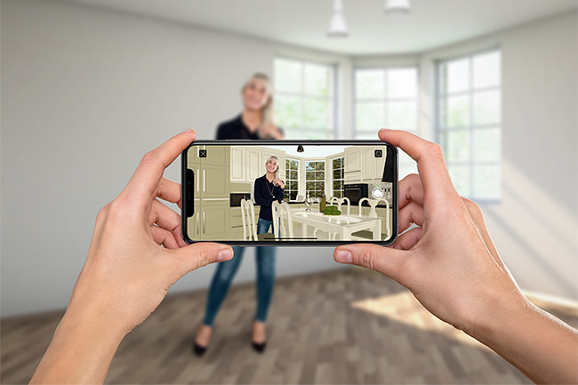 Live Home 3D people occlusion