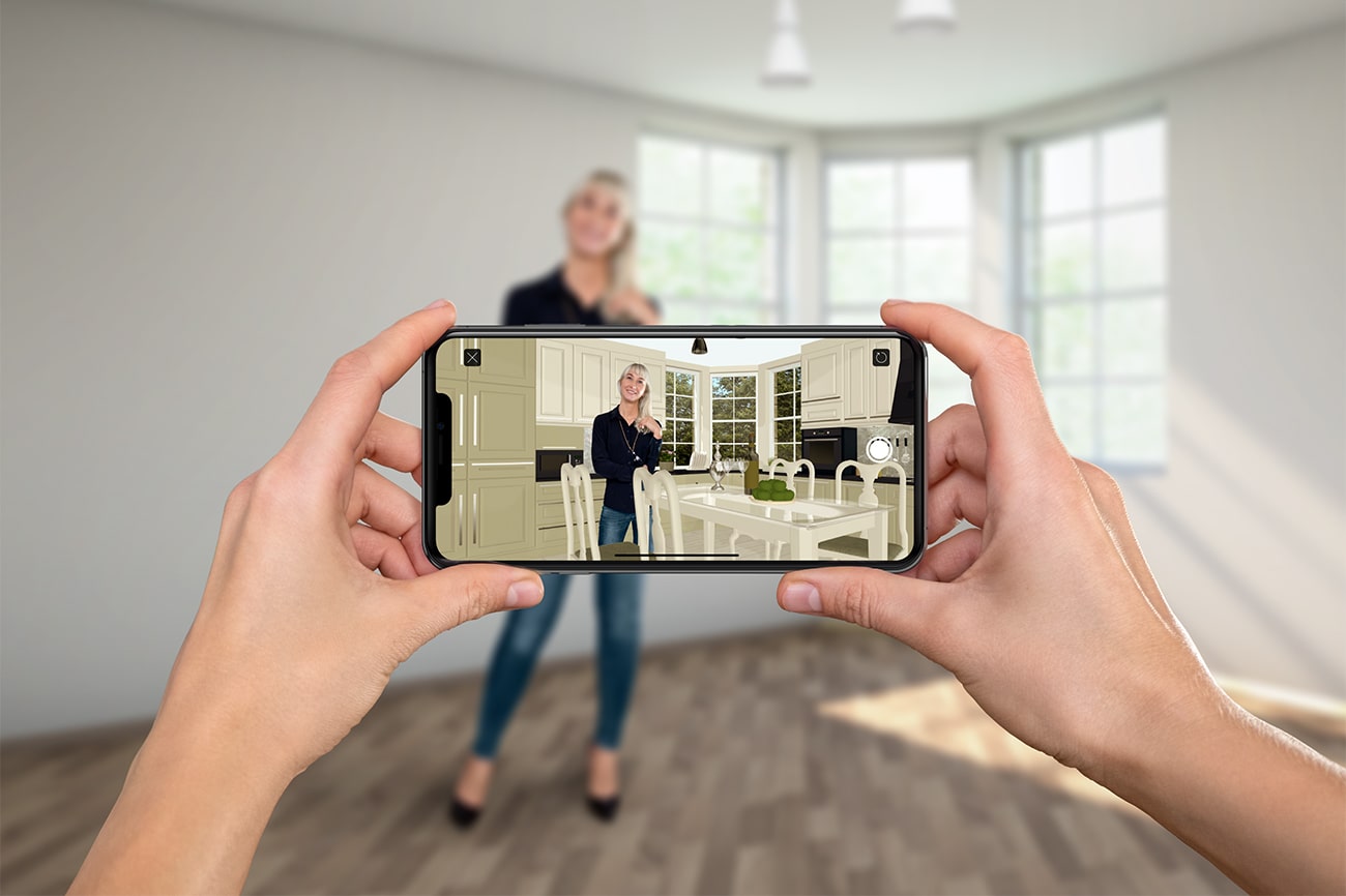 Live Home 3D people occlusion