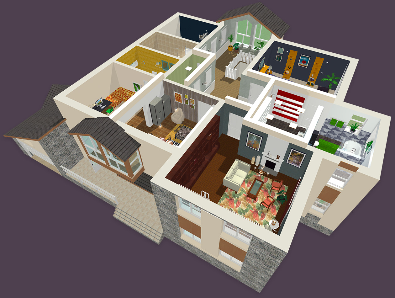 3d Home Design House