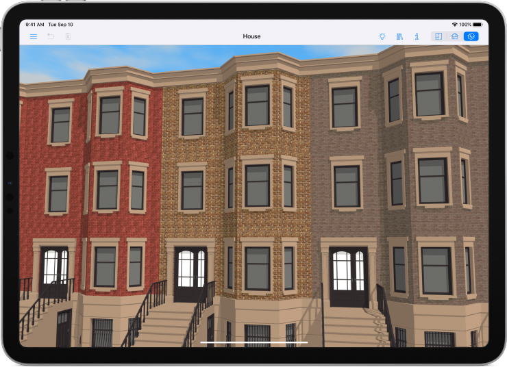 A Brooklyn style house made in Live Home 3D