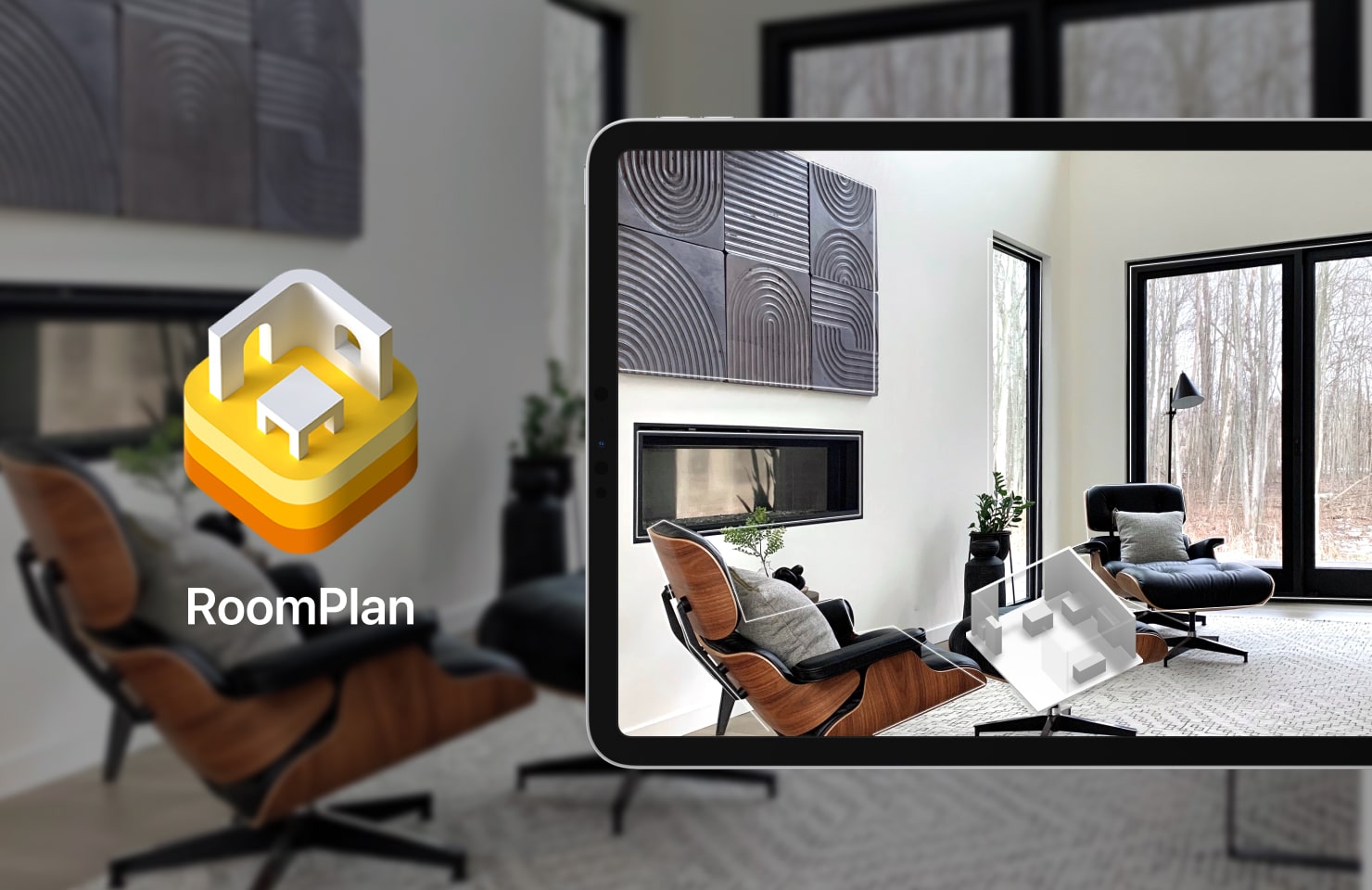 AR room scanner in Live Home 3D that uses Apple’s RoomPlan framework.