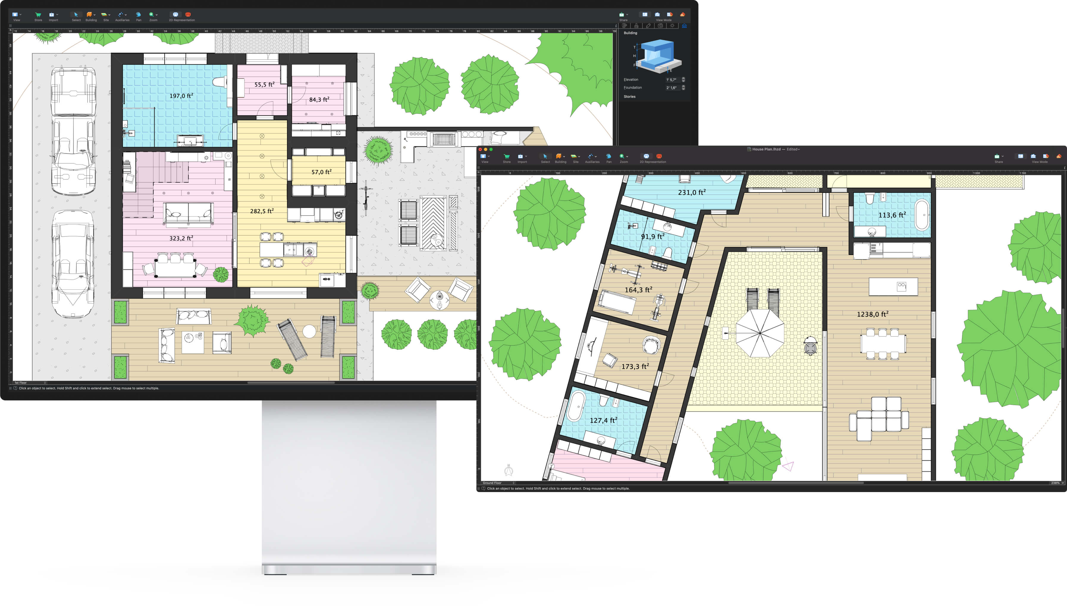 Interior Design creation with Floorplanner