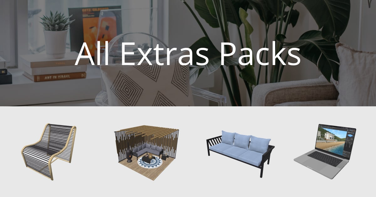 Combo Pack: Home Living, 3D Furniture