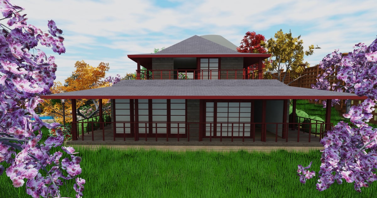 Creating a Traditional Japanese House in Live Home 3D — Live Home 3D