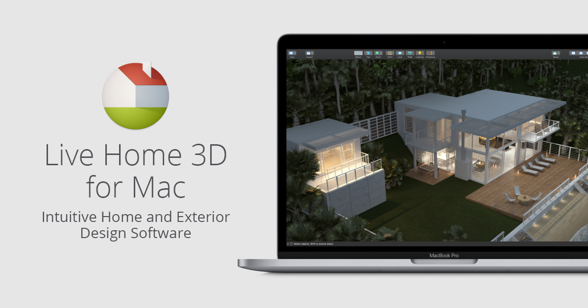 Live Home 3D — Home Design Software for Mac