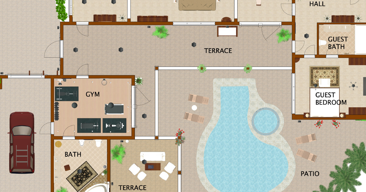 Create A Floorplan Of My House | Viewfloor.co