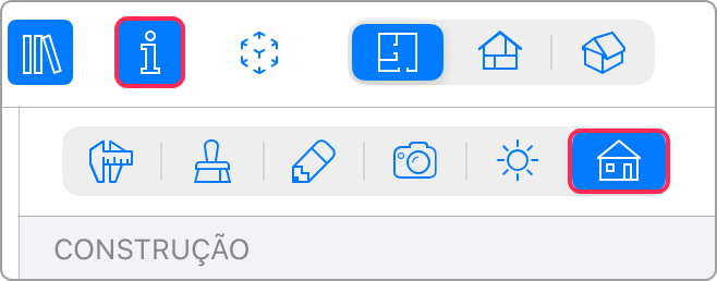 The Building tab of the Inspector