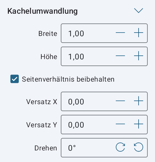 Werkzeuge für die Kachelumwandlung