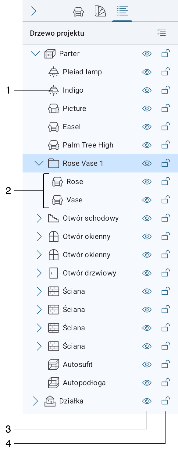 Drzewo projektu
