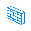 Strumento Muro dritto
