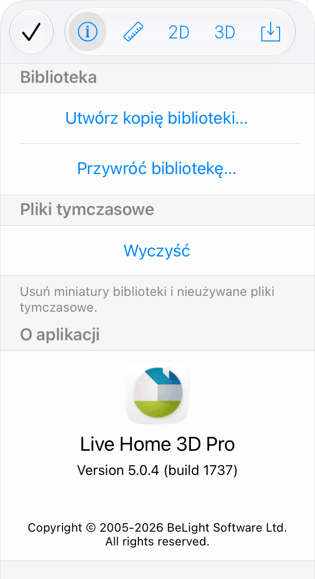 Tworzenie kopii zapasowej i przywracanie biblioteki