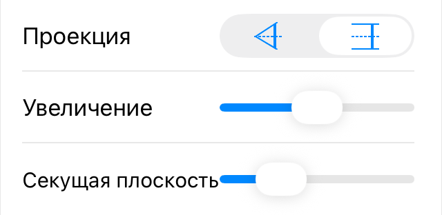 Параметры камеры