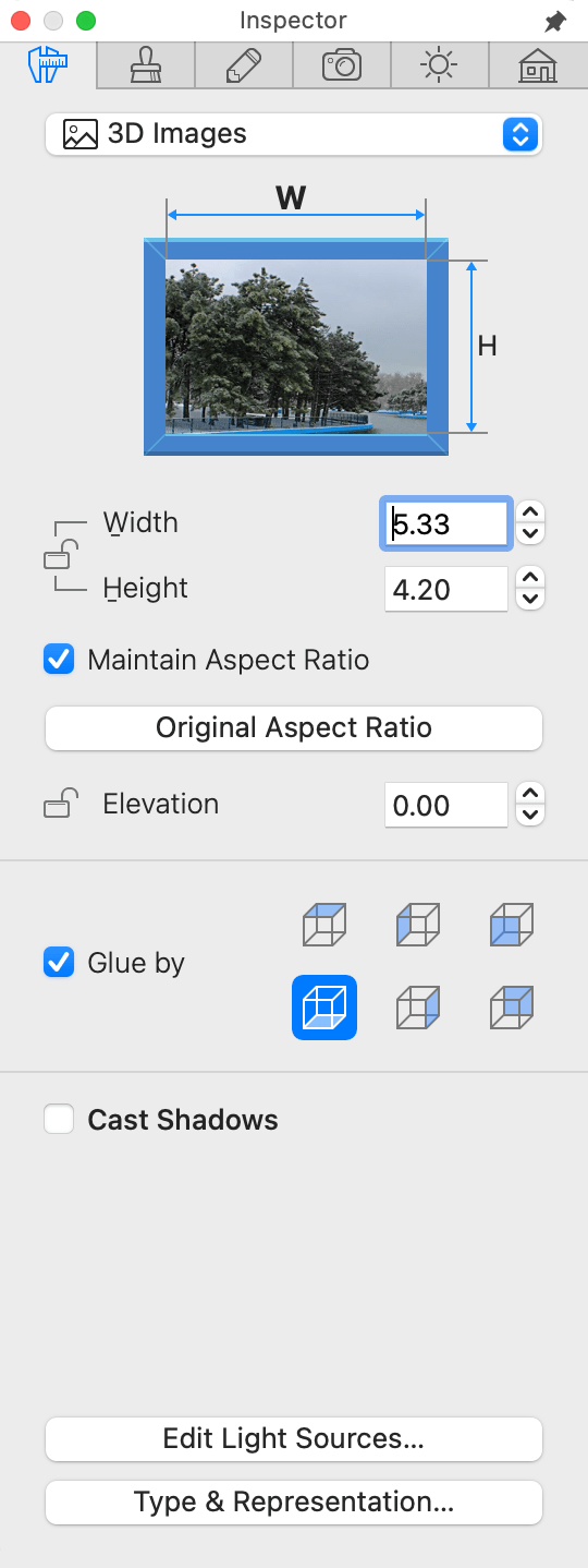 Parameters of 3D Images