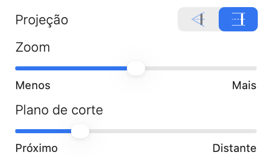 Propriedades da Câmera