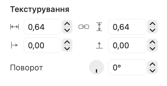 Інструменти «Текстурування»