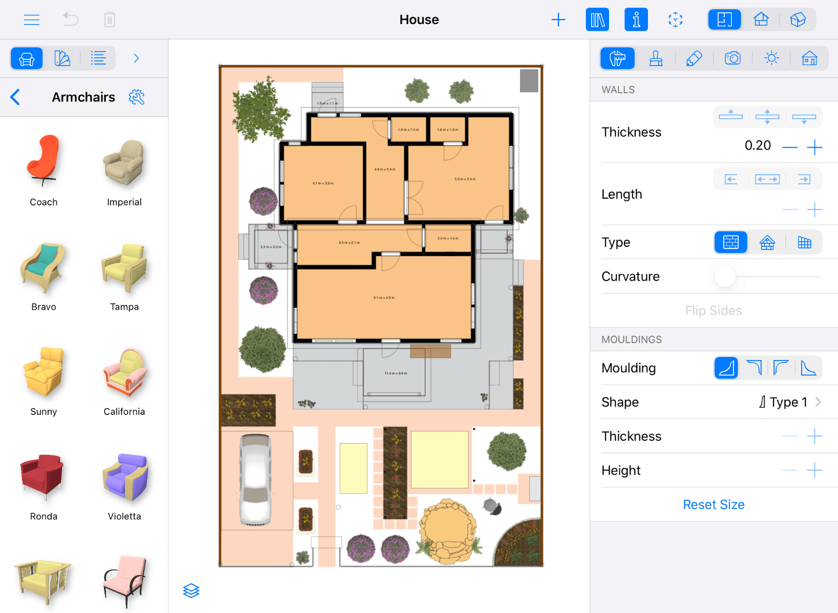 The 2d Plan View Live Home 3d For Ios And Ipados