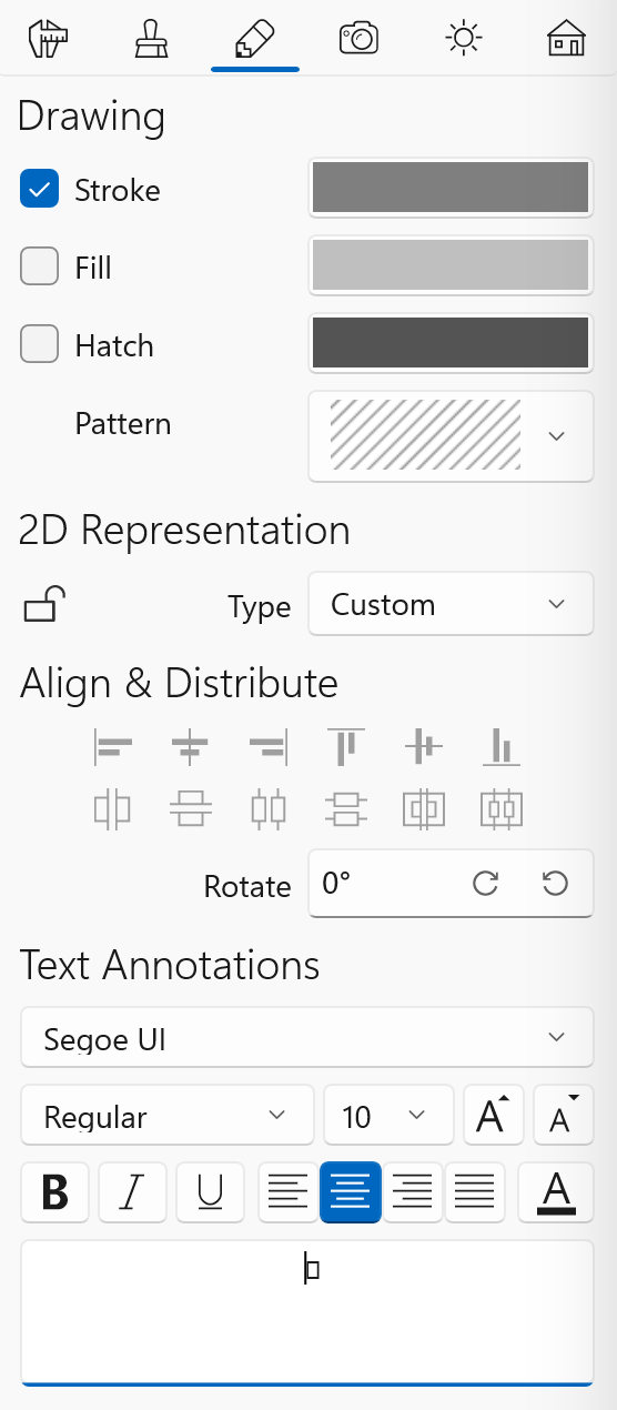 2D Properties int the Inspector